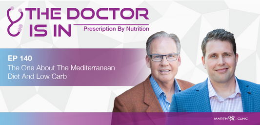 EP140 The One About The Mediterranean Diet And Low Carb