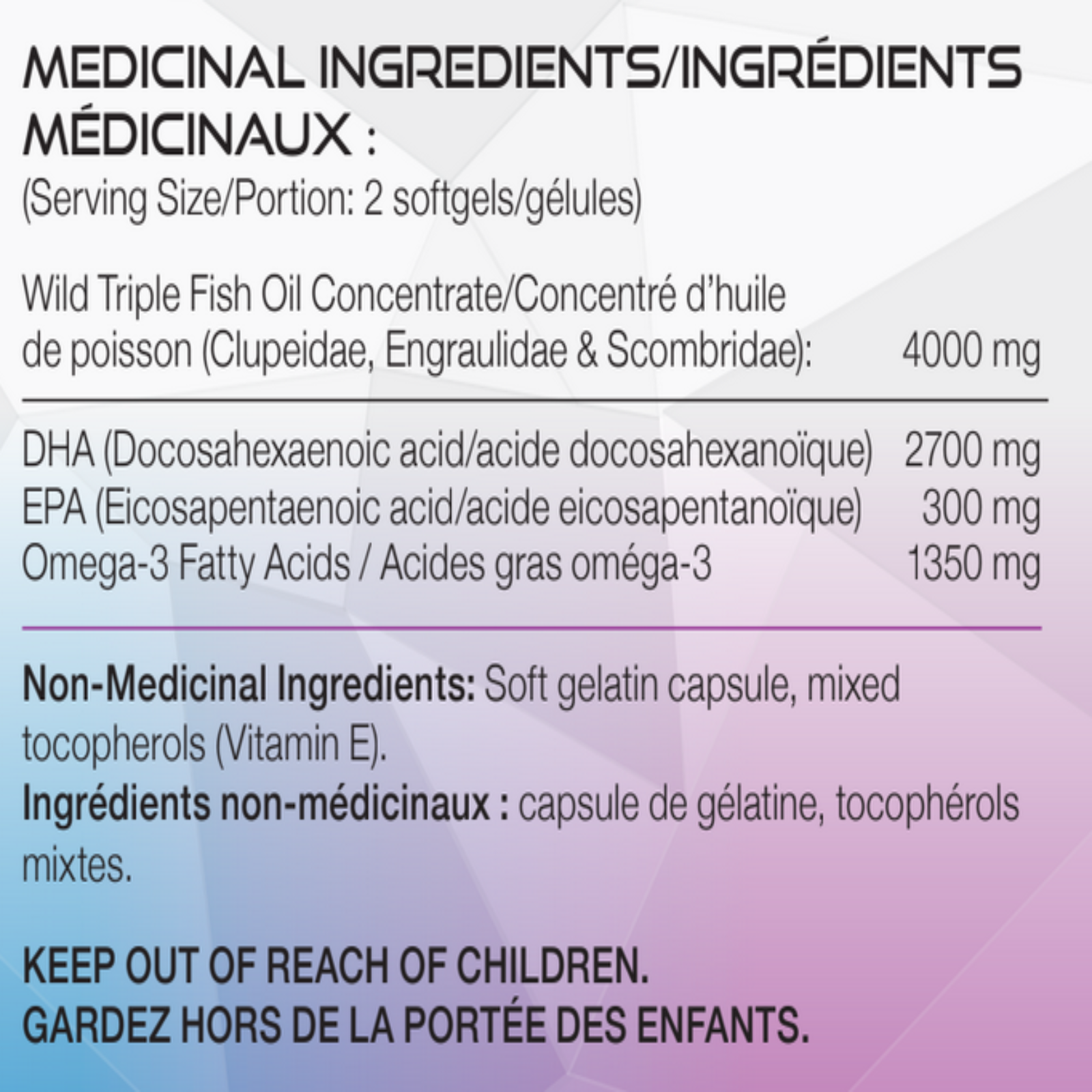 DHA Upgraded from the Martin clinic. Martin Clinic