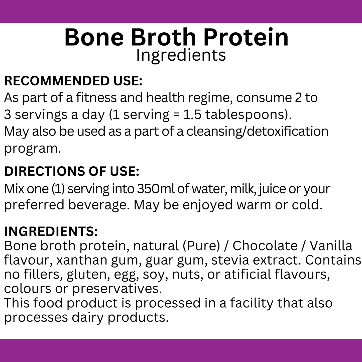 Bone Broth Protein