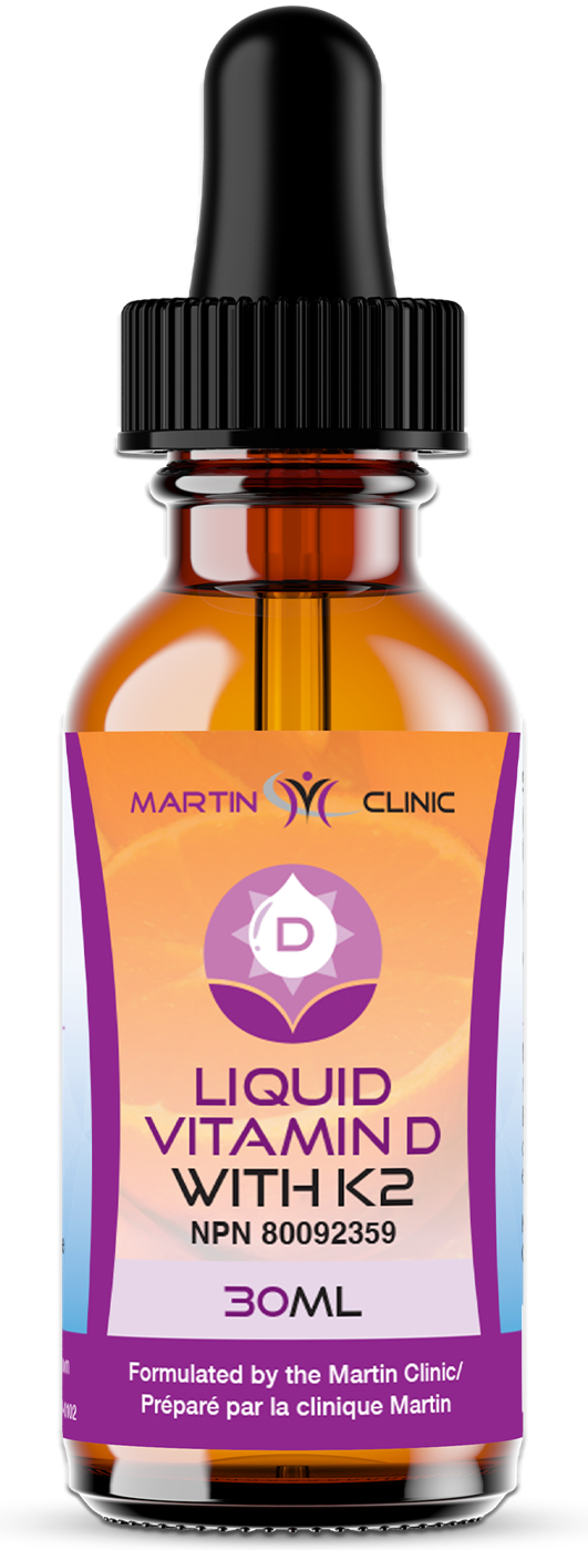 Liquid Vitamin D + K2 bottle