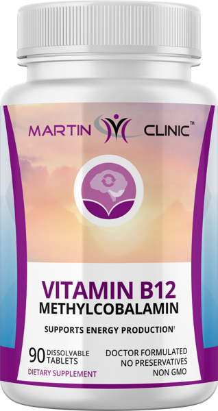 Martin Clinic Vitamin B12 bottle